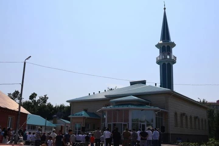 Торжественное открытие центральной мечети